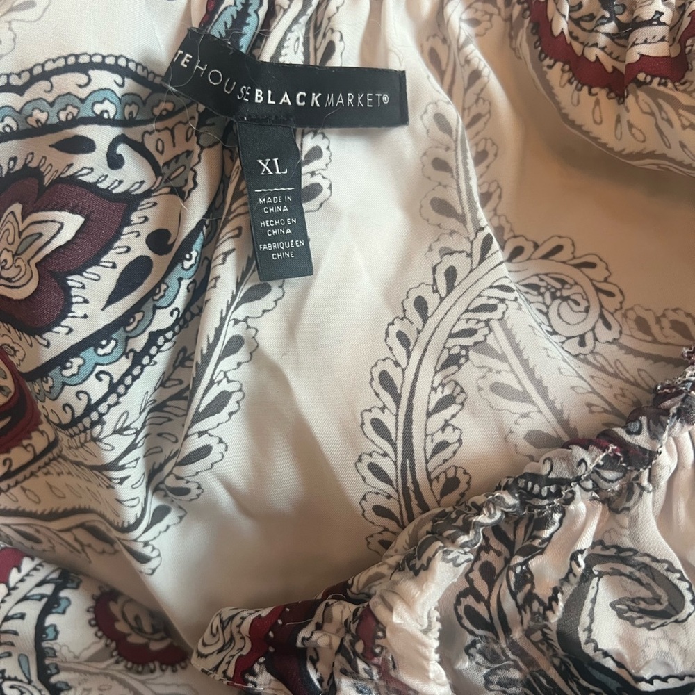 Beautiful paisley dress top